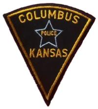 Columbus Kansas Police Department patch