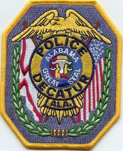 Decatur Alabama Police Department patch