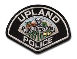 Upland California Police Department patch