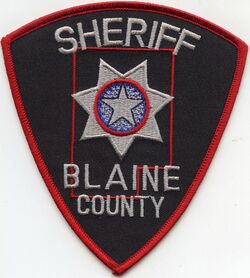 Blaine County Oklahoma Sheriff's Office patch