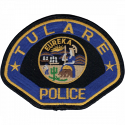 Tulare California Police Department patch