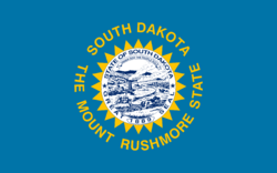 State flag of South Dakota